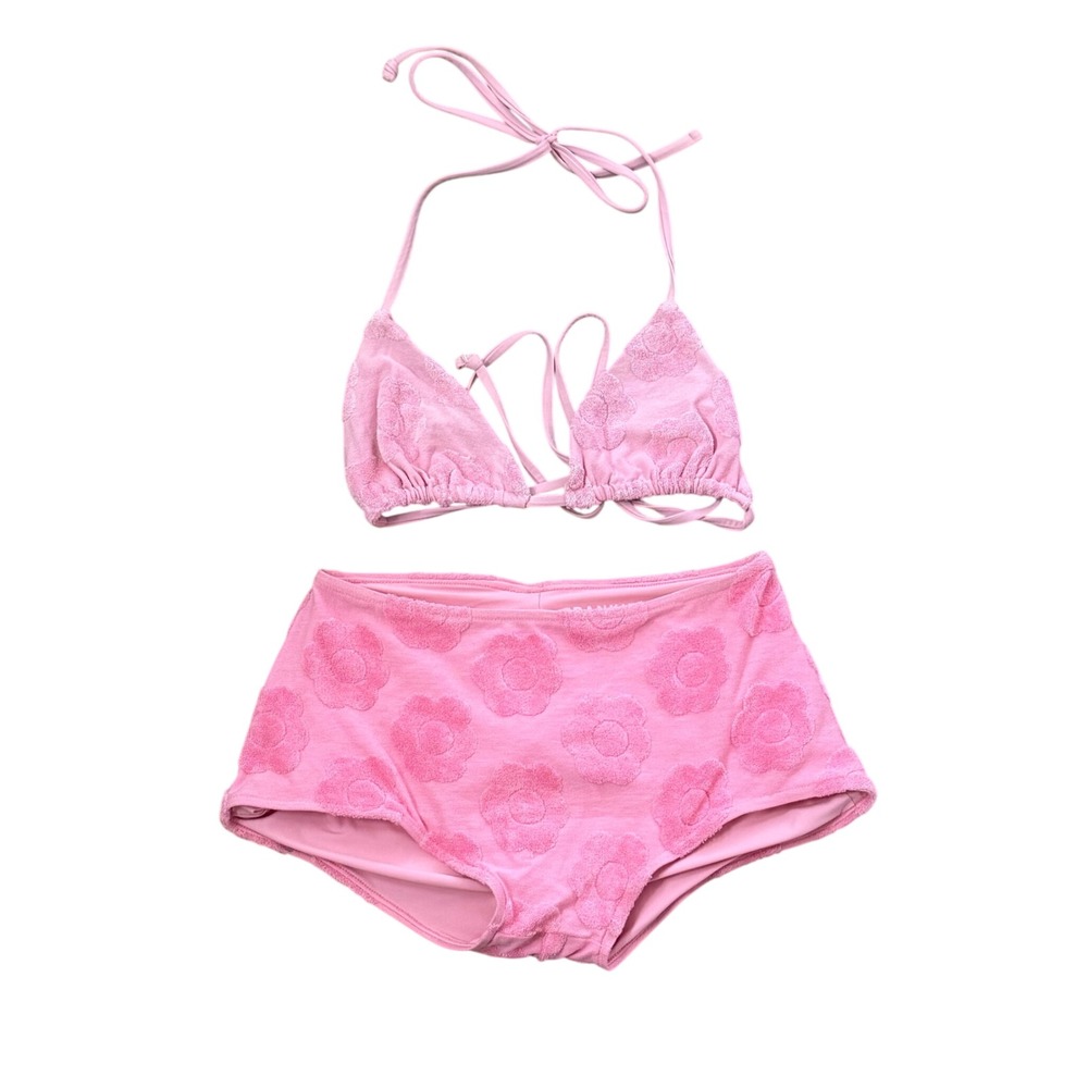 Frankies Bikinis x Hallie Steinfeld Boyshort Bikini Set